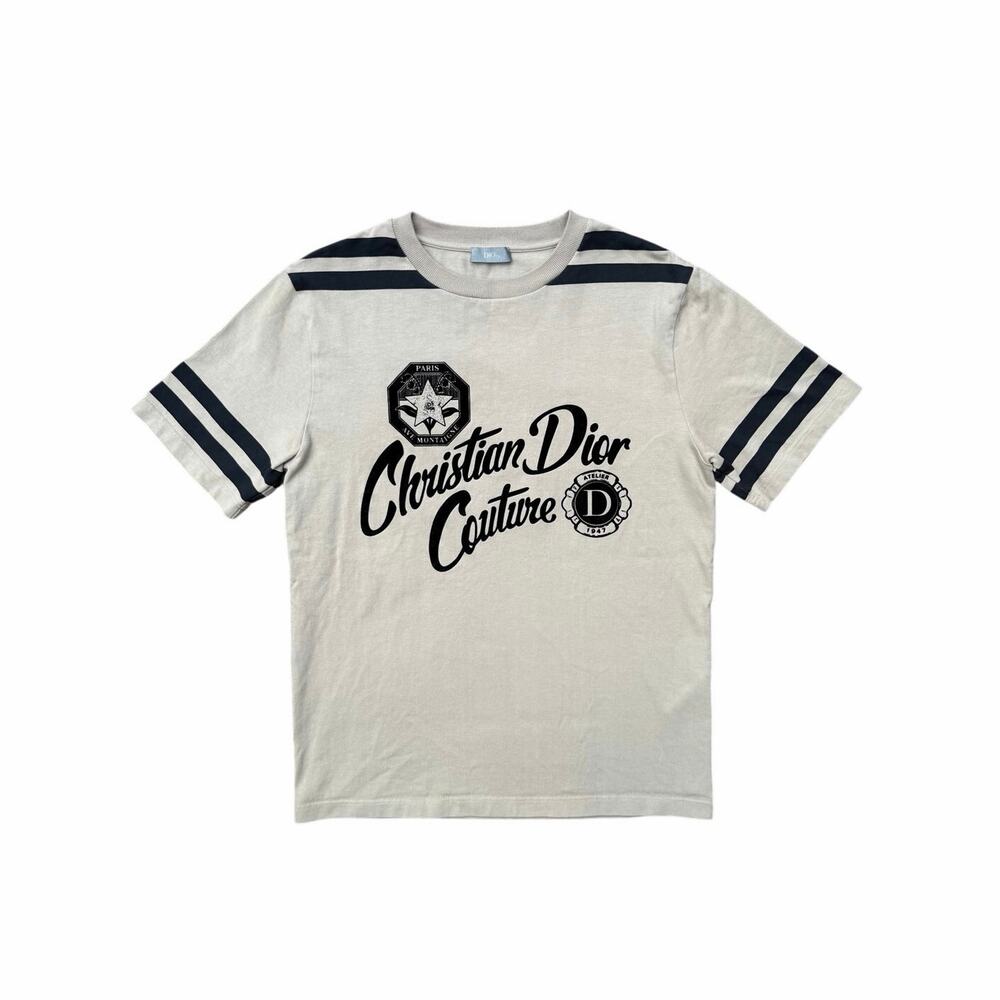 Size S - Dior Biege Oversized T-Shirt SS25